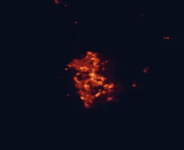 Satellite night-light map of the 50 km around Canberra, with Queanbeyan, Bungendore and Murrumbateman marked