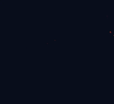 Satellite night-light map around Finke Gorge National Park