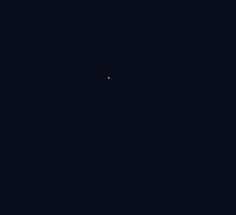 Satellite night-light map around Watarrka National Park