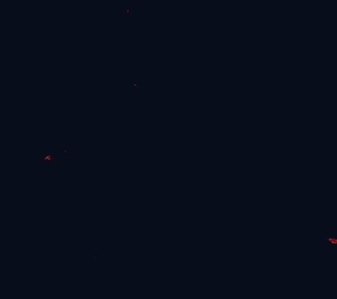 Satellite night-light map around Alton National Park