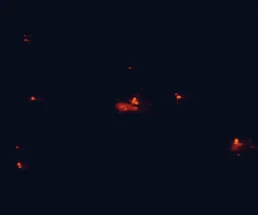 Satellite night-light map around Whyalla