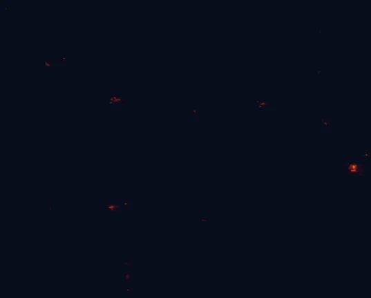 Satellite night-light map around Little Desert National Park