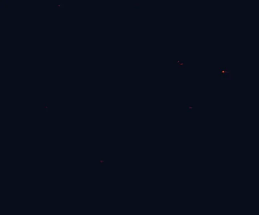 Satellite night-light map around Fitzgerald River National Park