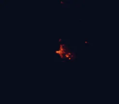 Satellite night-light map around Geraldton