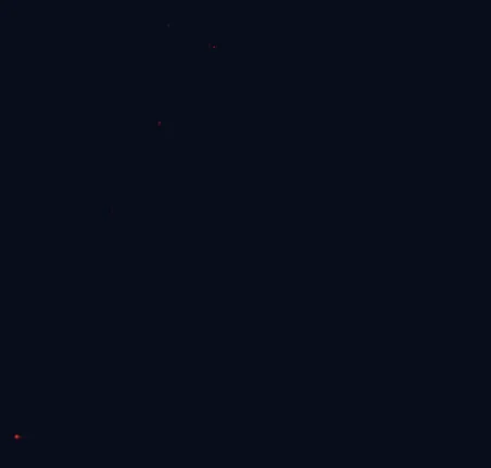 Satellite night-light map around Purnululu National Park