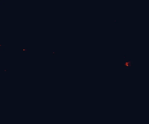 Satellite night-light map around Stokes National Park