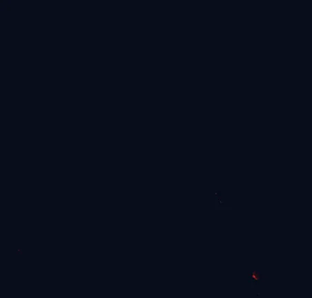 Satellite night-light map around Windjana Gorge National Park