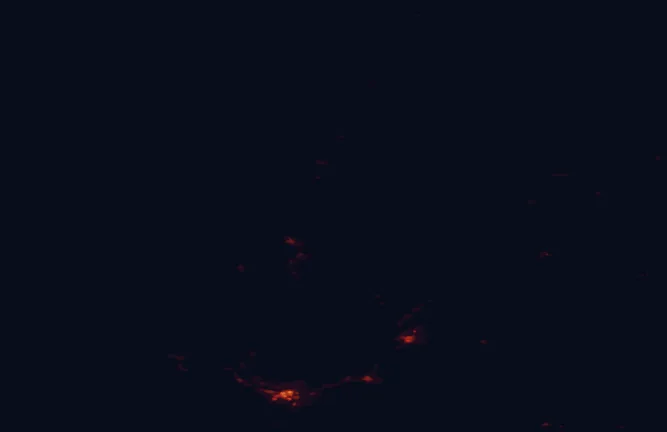 Satellite night-light map around Gros Morne National Park