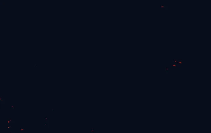 Satellite night-light map around Woodland Caribou Provincial Park
