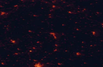 Satellite night-light map of the 50 km around Tábor, with Písek, Příbram and Jindřichův Hradec marked
