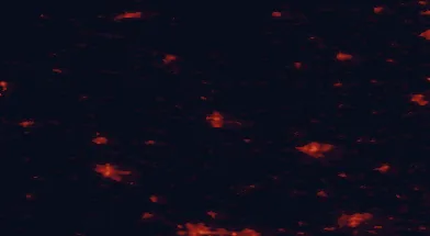Satellite night-light map of the 50 km around Skive, with Viborg, Silkeborg and Holstebro marked