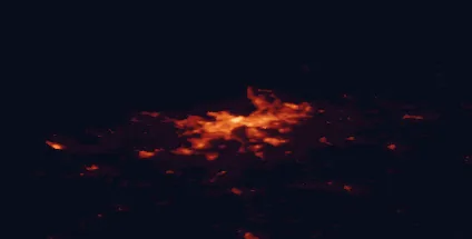 Satellite night-light map of the 50 km around Tallinn, with Maardu, Peetri and Haabneeme marked