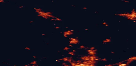 Satellite night-light map of the 50 km around Riihimäki, with Hyvinge, Hämeenlinna and Nurmijärvi marked