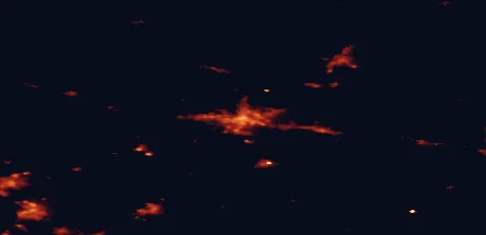 Satellite night-light map of the 50 km around Lahti, with Hollola, Hyvinge and Nastola marked