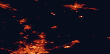 Satellite night-light map of the 50 km around Mäntsälä, with Vantaa, Lahti and Järvenpää marked