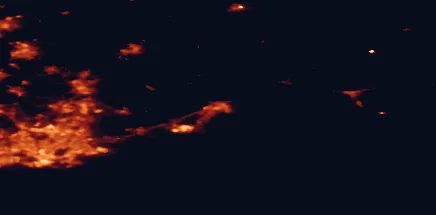 Satellite night-light map of the 50 km around Porvoo, with Helsinki, Vantaa and Järvenpää marked
