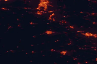 Satellite night-light map of the 50 km around Évreux, with Rouen, Mantes-la-Jolie and Vernon marked