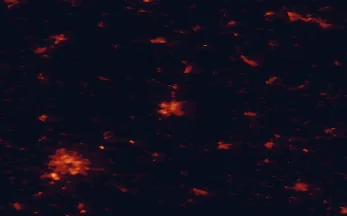 Satellite night-light map of the 50 km around Göttingen, with Kassel, Northeim and Bovenden marked