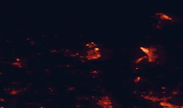 Satellite night-light map of the 50 km around Wilhelmshaven, with Bremerhaven, Oldenburg and Schortens marked
