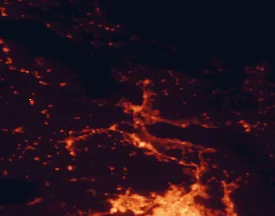 Satellite night-light map of the 50 km around Chalkida, with Acharnés, Maroúsi and Petroúpolis marked