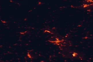 Satellite night-light map of the 50 km around Kazincbarcika, with Miskolc, Eger and Ózd marked