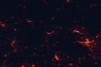 Satellite night-light map of the 50 km around Ózd, with Miskolc, Eger and Kazincbarcika marked