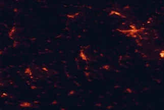 Satellite night-light map of the 50 km around Eger, with Miskolc, Gyöngyös and Ózd marked