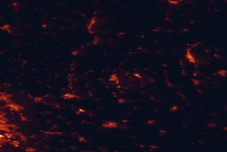 Satellite night-light map of the 50 km around Gyöngyös, with Eger, Salgótarján and Jászberény marked