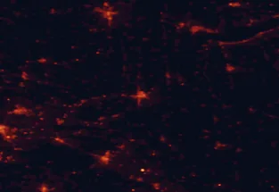 Satellite night-light map of the 50 km around Nagykanizsa, with Zalaegerszeg, Koprivnica and Keszthely marked