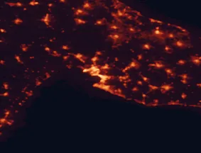 Satellite night-light map of the 50 km around Taranto, with Massafra, Grottaglie and Paolo VI marked