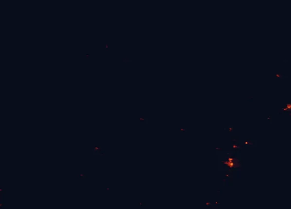 Satellite night-light map around Aoraki Mackenzie