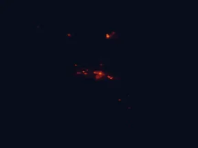 Satellite night-light map around Blenheim