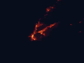 Satellite night-light map of the 50 km around Lower Hutt, with Wellington, Porirua and Upper Hutt marked