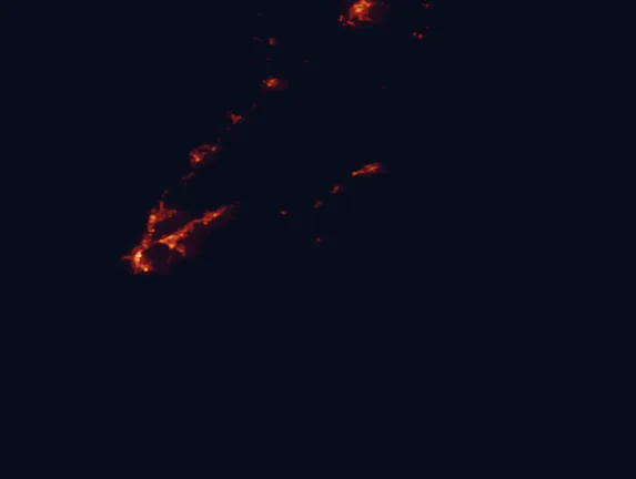 Satellite night-light map of the 100 km around the Wairarapa Dark Sky Reserve, with Wellington, Lower Hutt and Upper Hutt marked