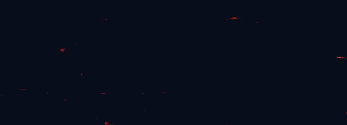 Satellite night-light map around Anárjohka National Park