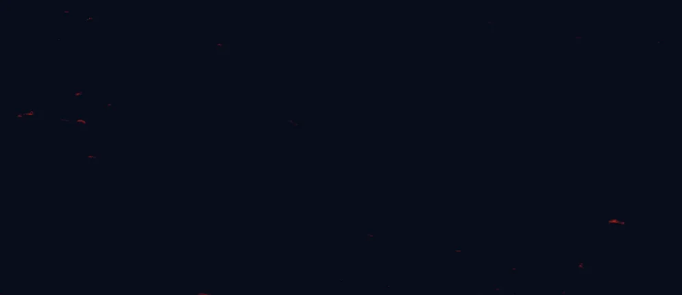 Satellite night-light map around Lierne National Park