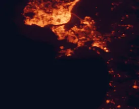 Satellite night-light map of the 50 km around Sesimbra, with Lisbon, Amadora and Setúbal marked