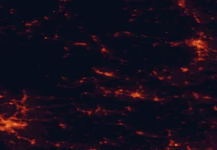 Satellite night-light map of the 50 km around Velenje, with Ljubljana, Maribor and Celje marked