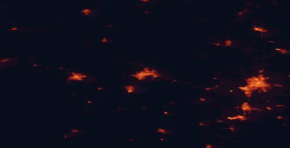 Satellite night-light map of the 50 km around Karlskoga, with Örebro, Kristinehamn and Degerfors marked