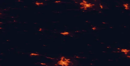 Satellite night-light map of the 50 km around Katrineholm, with Norrköping, Eskilstuna and Nyköping marked