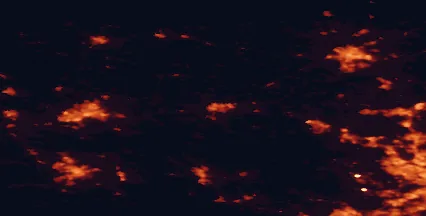 Satellite night-light map of the 50 km around Enköping, with Uppsala, Västerås and Eskilstuna marked