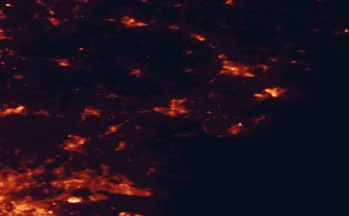 Satellite night-light map of the 50 km around Colchester, with Southend-on-Sea, Ipswich and Basildon marked