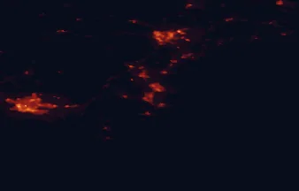 Satellite night-light map of the 50 km around Paignton, with Plymouth, Torquay and Exeter marked
