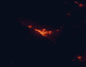 Satellite night-light map of the 50 km around Grand Junction, with Clifton, Fruitvale and Redlands marked