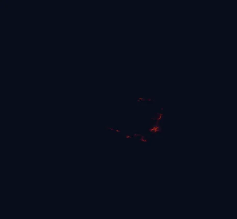 Satellite night-light map around Koke'e State Park