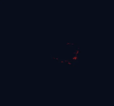 Satellite night-light map around Waimea Canyon State Park