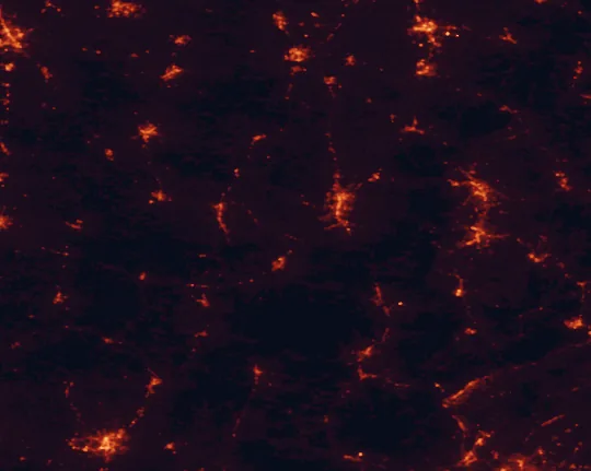 Satellite night-light map of the 100 km around Mill Springs Battlefield National Monument, with Richmond, Somerset and Cookeville marked