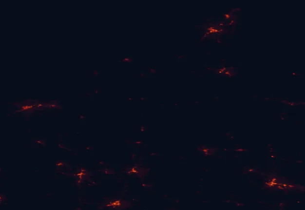 Satellite night-light map around Agate Falls Scenic Site