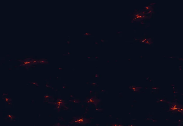 Satellite night-light map around Ottawa National Forest