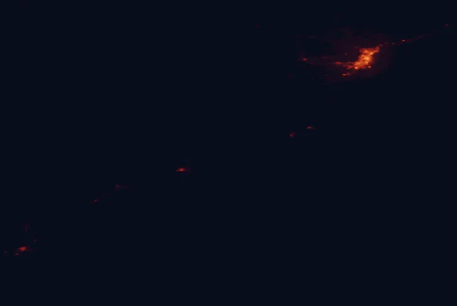 Satellite night-light map around Judge C. R. Magney State Park